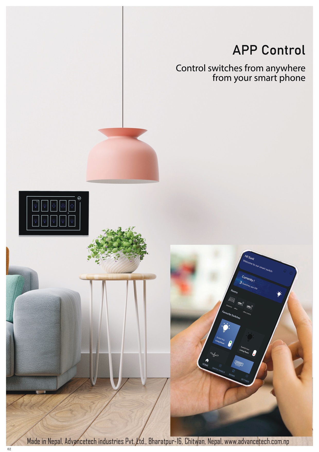 Multi-function-Remote-Controller of the “AdvanceTech Image